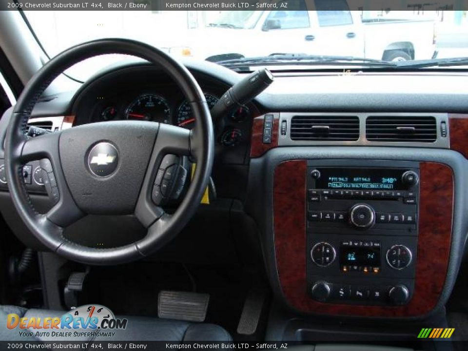 2009 Chevrolet Suburban LT 4x4 Black / Ebony Photo #12
