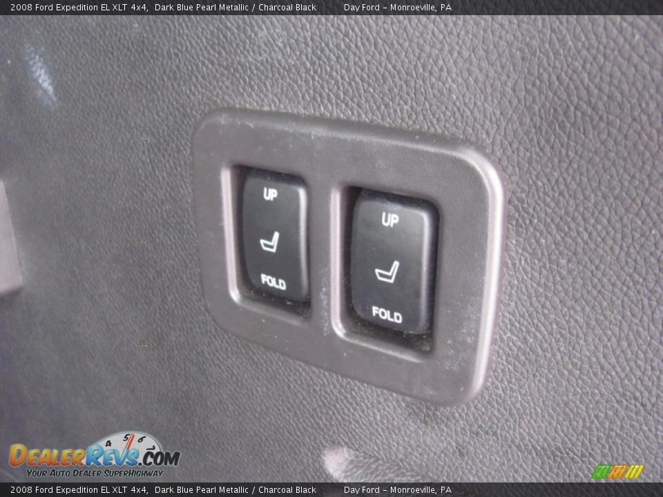 2008 Ford Expedition EL XLT 4x4 Dark Blue Pearl Metallic / Charcoal Black Photo #7