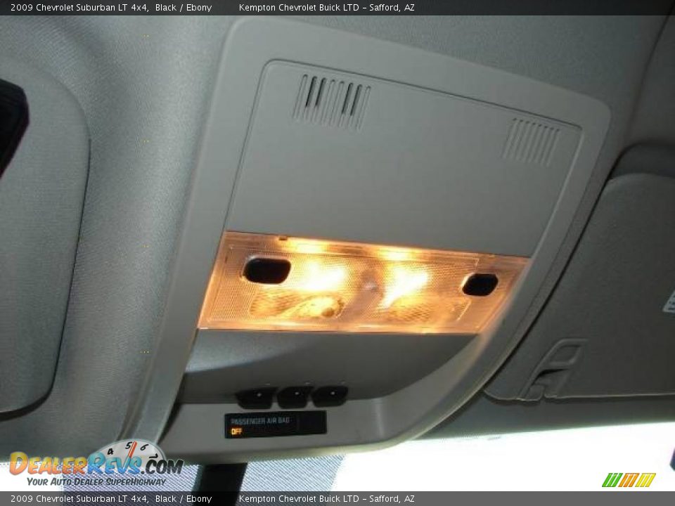 2009 Chevrolet Suburban LT 4x4 Black / Ebony Photo #16