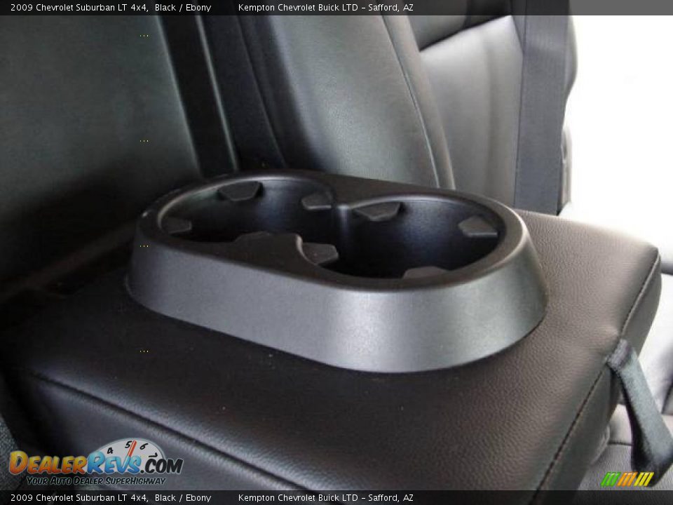 2009 Chevrolet Suburban LT 4x4 Black / Ebony Photo #17