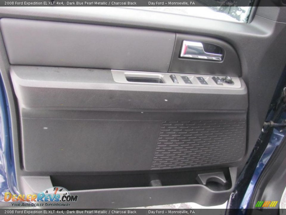 2008 Ford Expedition EL XLT 4x4 Dark Blue Pearl Metallic / Charcoal Black Photo #10