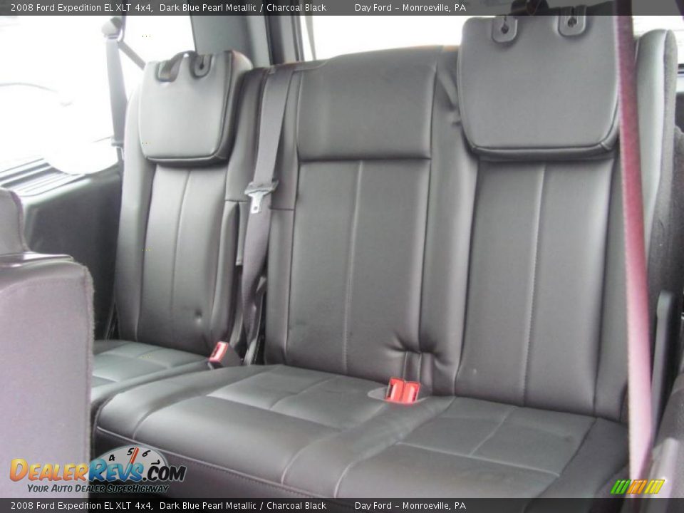 2008 Ford Expedition EL XLT 4x4 Dark Blue Pearl Metallic / Charcoal Black Photo #13