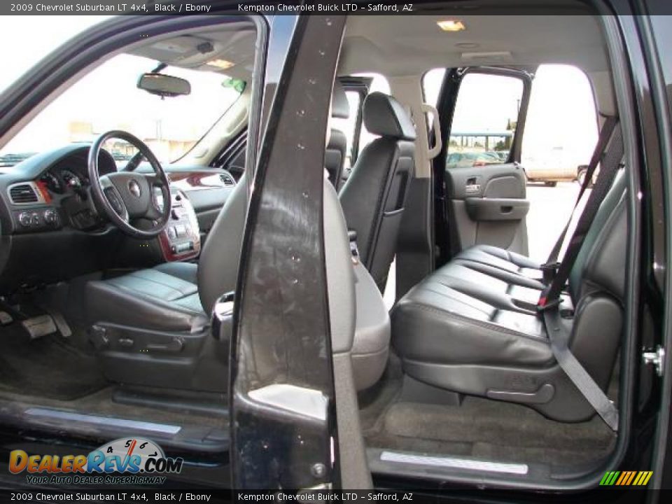 2009 Chevrolet Suburban LT 4x4 Black / Ebony Photo #21
