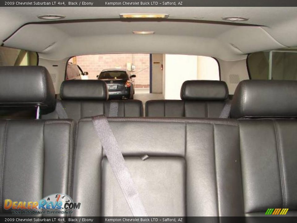 2009 Chevrolet Suburban LT 4x4 Black / Ebony Photo #22