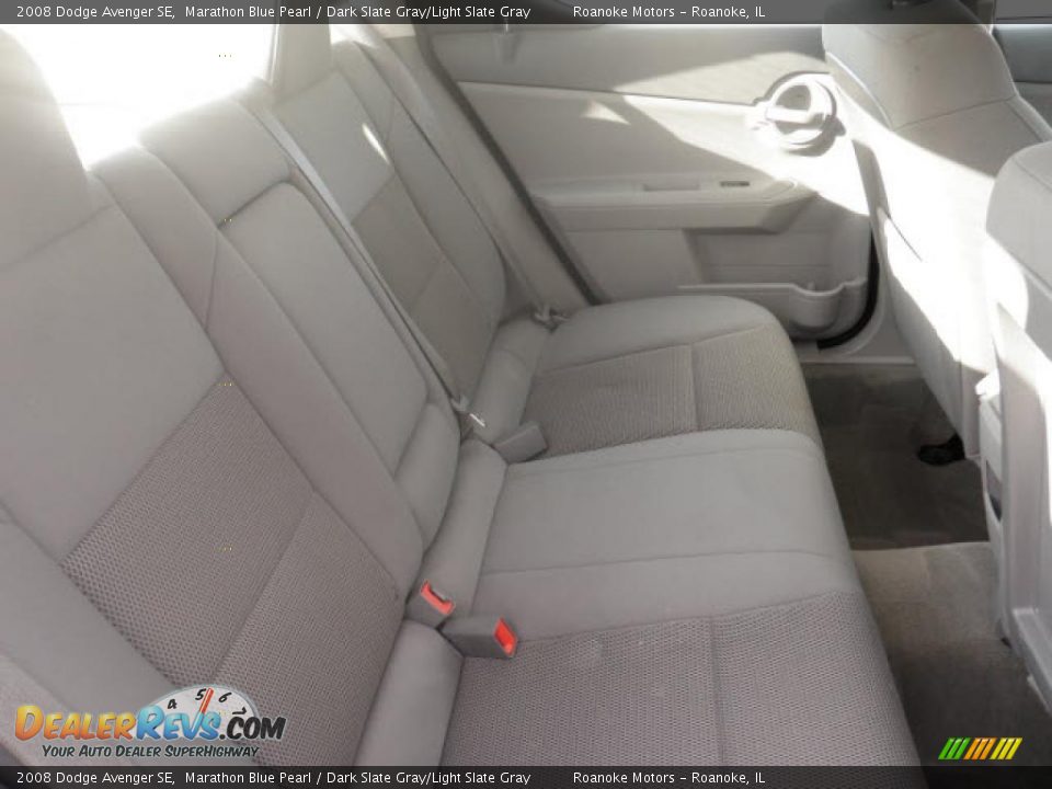 2008 Dodge Avenger SE Marathon Blue Pearl / Dark Slate Gray/Light Slate Gray Photo #6