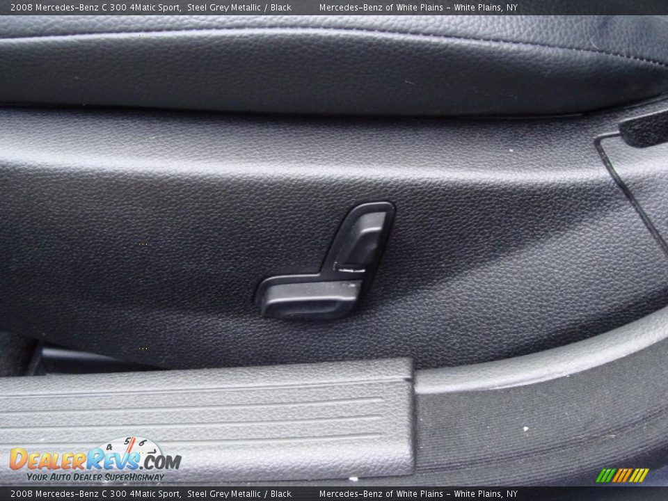 2008 Mercedes-Benz C 300 4Matic Sport Steel Grey Metallic / Black Photo #11