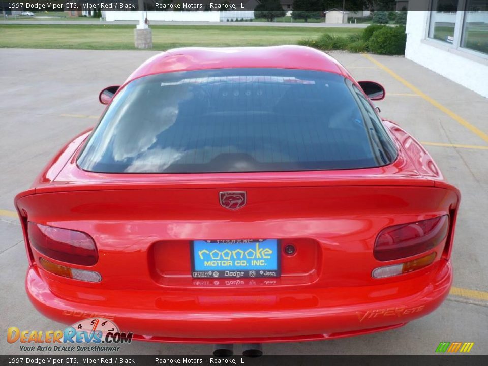 1997 Dodge Viper GTS Viper Red / Black Photo #8