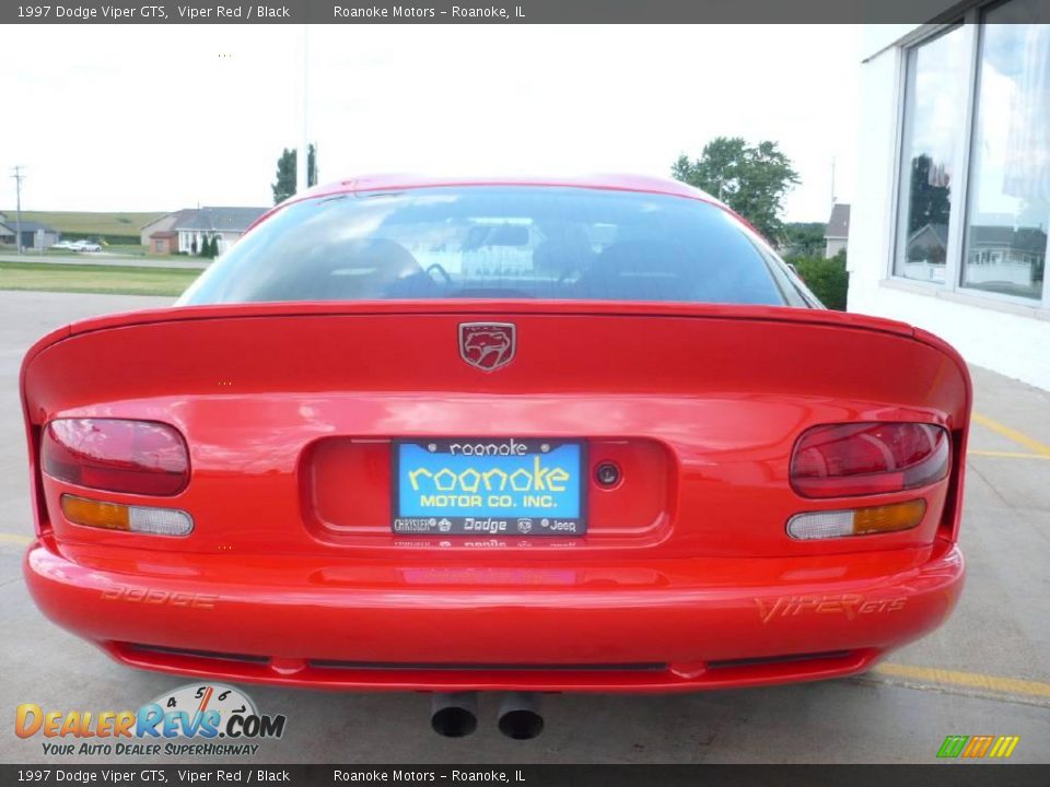 1997 Dodge Viper GTS Viper Red / Black Photo #9