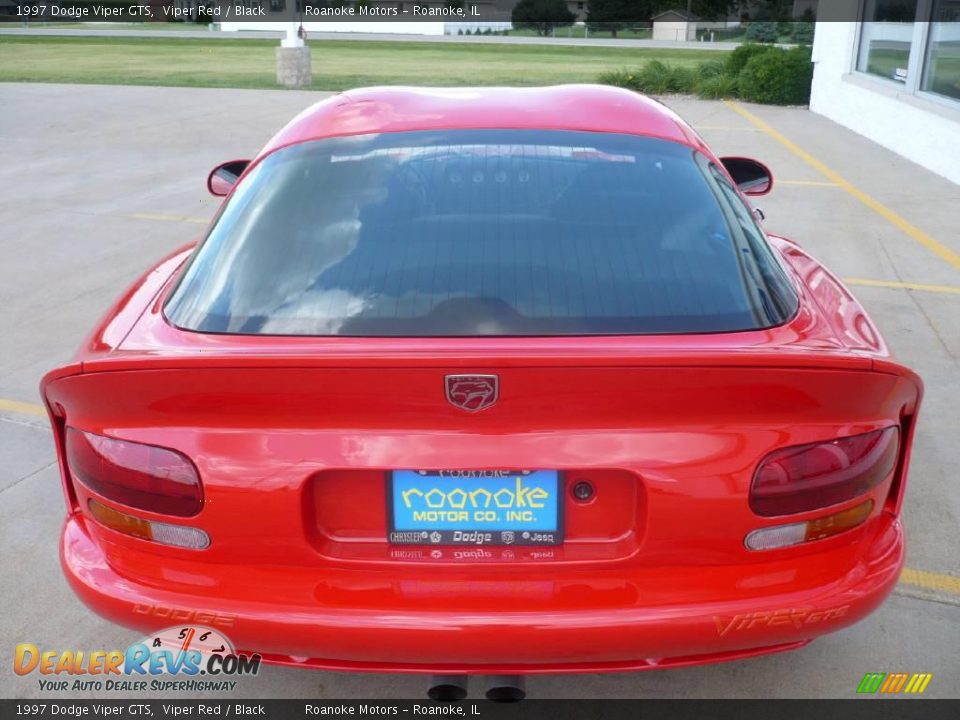 1997 Dodge Viper GTS Viper Red / Black Photo #15
