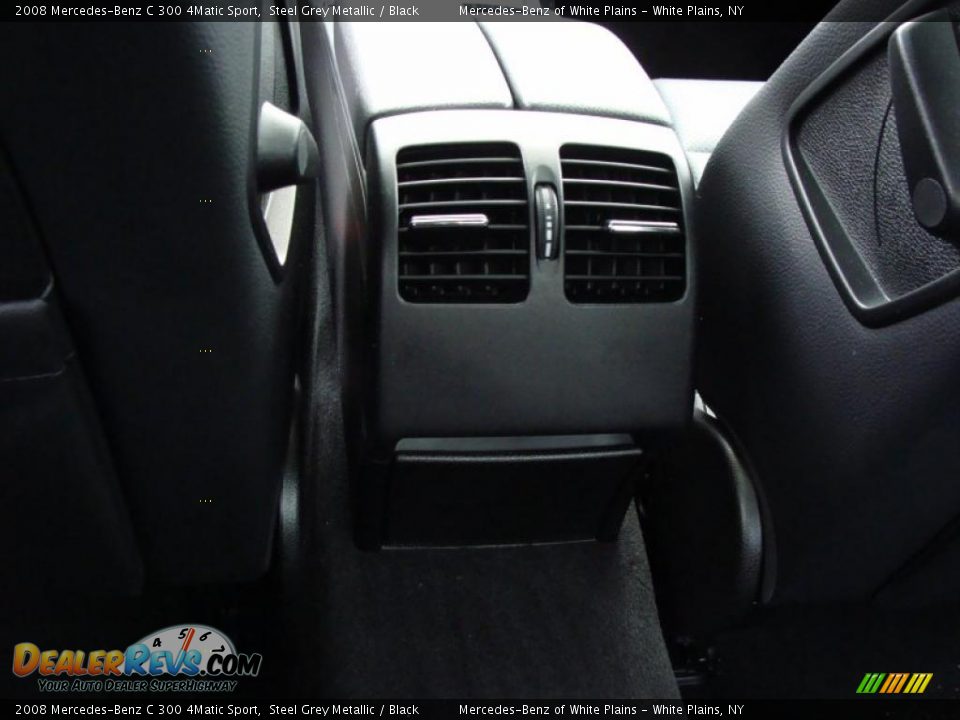 2008 Mercedes-Benz C 300 4Matic Sport Steel Grey Metallic / Black Photo #19