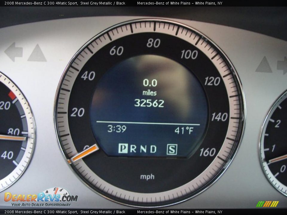 2008 Mercedes-Benz C 300 4Matic Sport Steel Grey Metallic / Black Photo #20