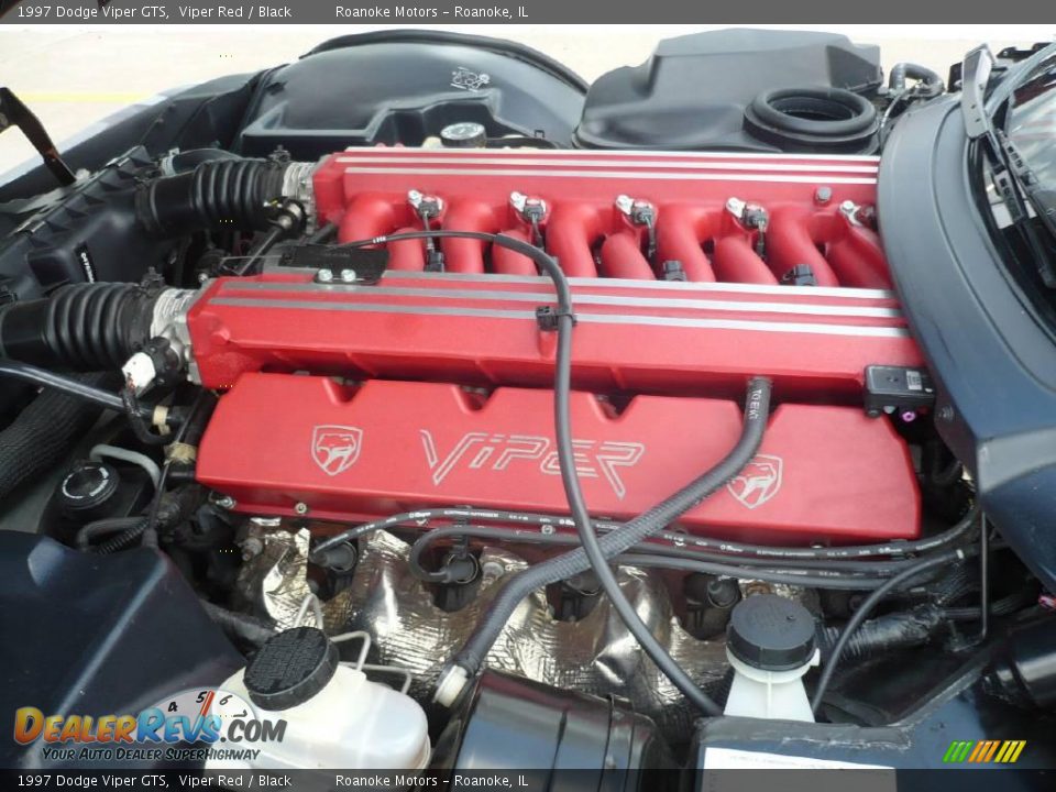 1997 Dodge Viper GTS 8.0 Liter OHV 20-Valve V10 Engine Photo #22