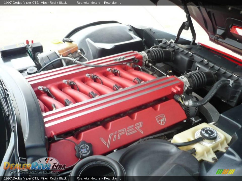 1997 Dodge Viper GTS 8.0 Liter OHV 20-Valve V10 Engine Photo #29