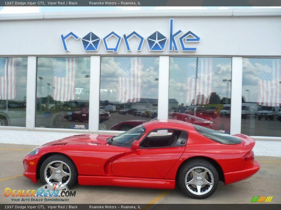 1997 Dodge Viper GTS Viper Red / Black Photo #35
