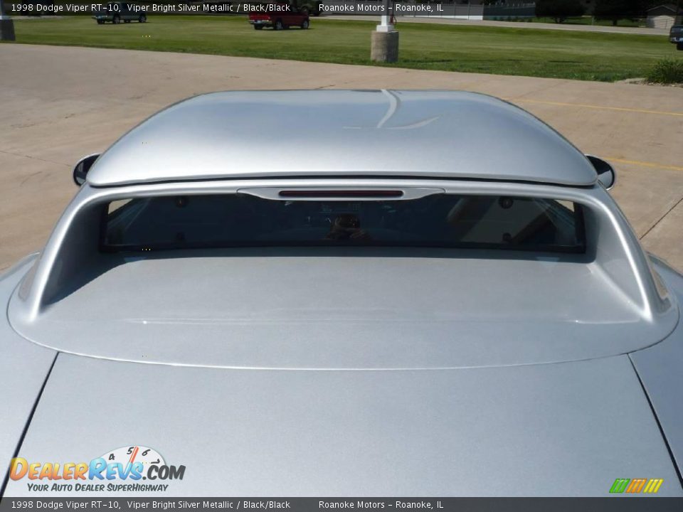 1998 Dodge Viper RT-10 Viper Bright Silver Metallic / Black/Black Photo #16
