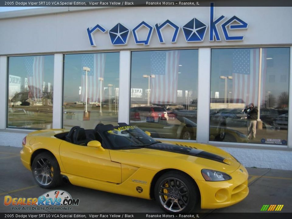 2005 Dodge Viper SRT10 VCA Special Edition Viper Race Yellow / Black Photo #1