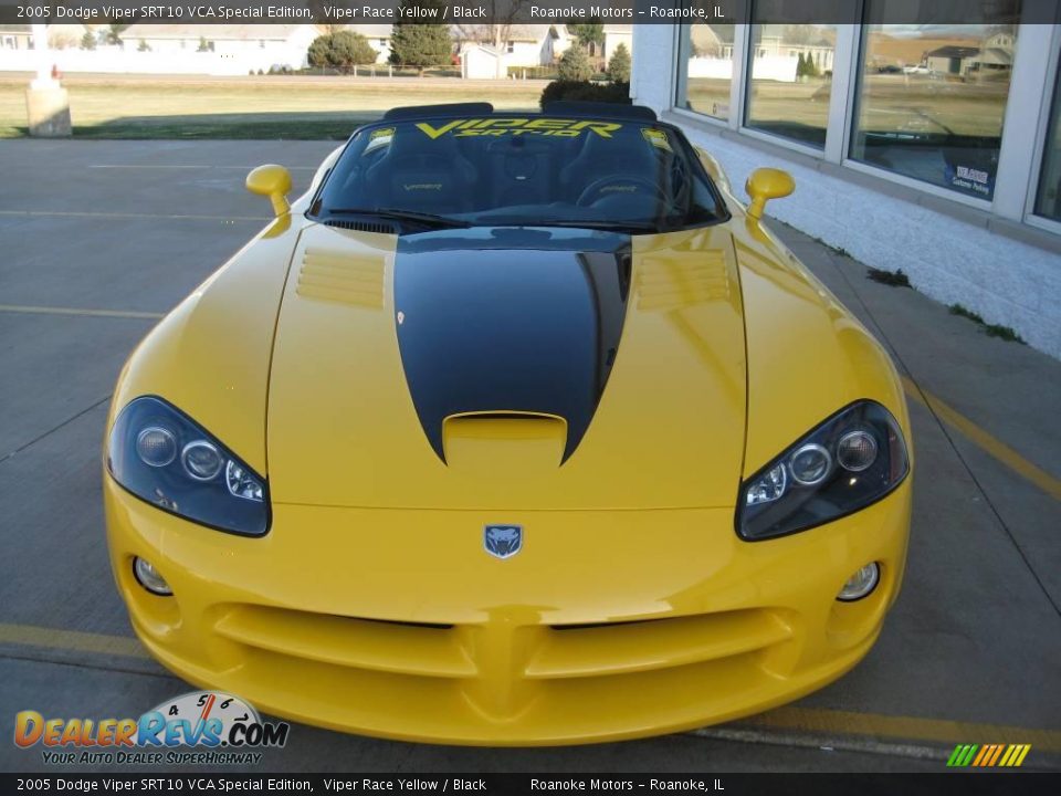 2005 Dodge Viper SRT10 VCA Special Edition Viper Race Yellow / Black Photo #2