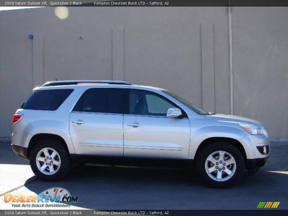 2009 Saturn Outlook XR Quicksilver / Black Photo #5