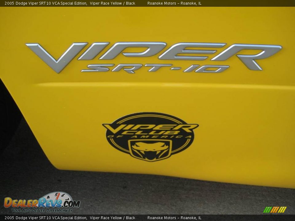 2005 Dodge Viper SRT10 VCA Special Edition Viper Race Yellow / Black Photo #6
