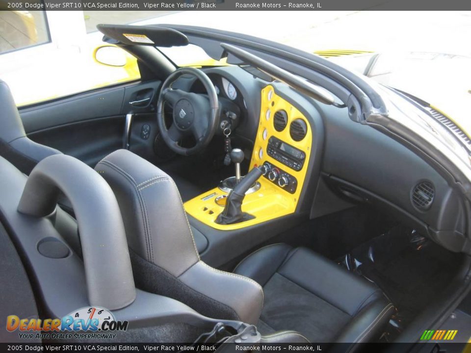 2005 Dodge Viper SRT10 VCA Special Edition Viper Race Yellow / Black Photo #8