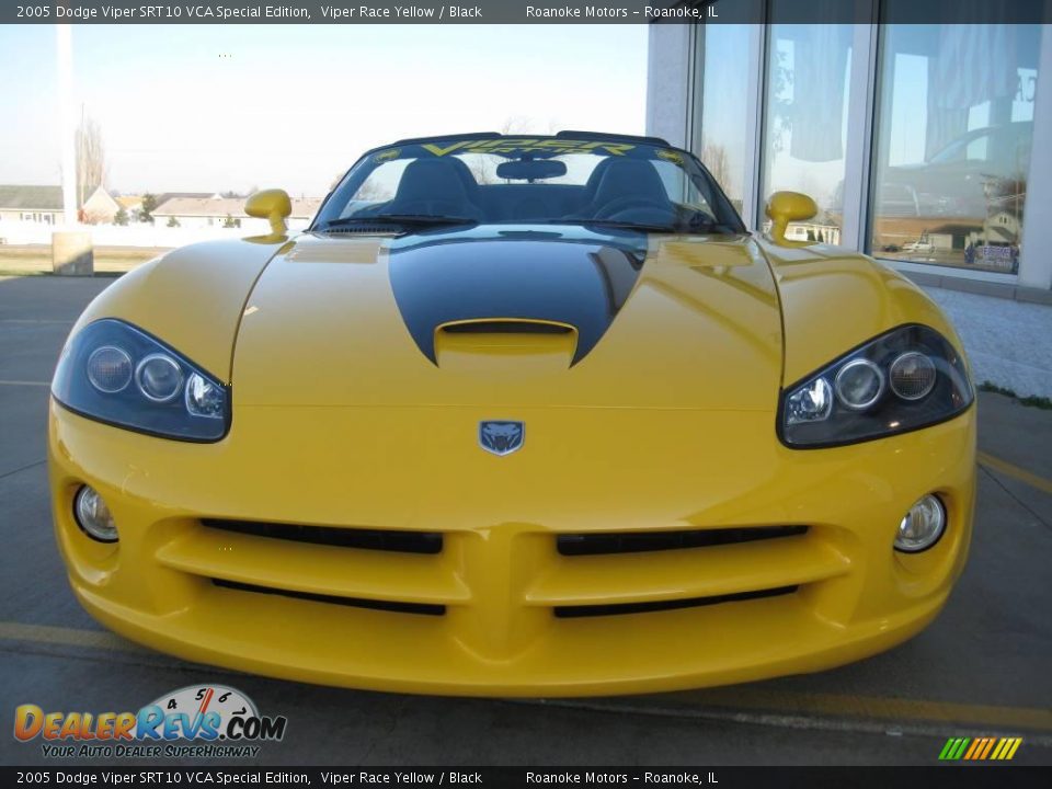 2005 Dodge Viper SRT10 VCA Special Edition Viper Race Yellow / Black Photo #10