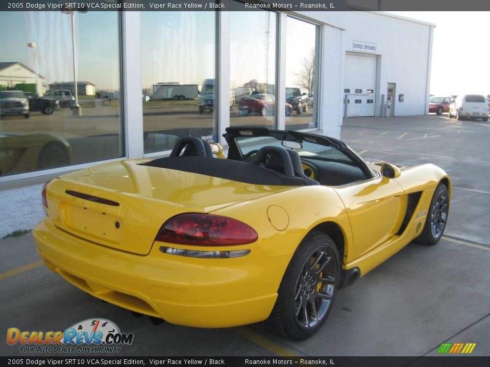 2005 Dodge Viper SRT10 VCA Special Edition Viper Race Yellow / Black Photo #13