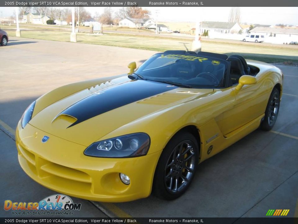 2005 Dodge Viper SRT10 VCA Special Edition Viper Race Yellow / Black Photo #15
