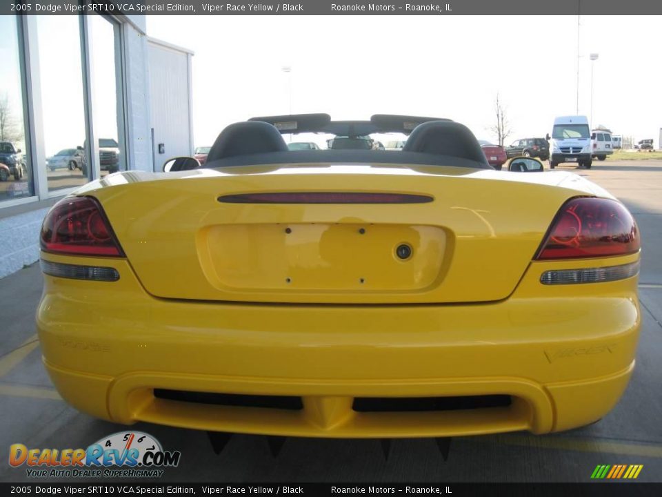 2005 Dodge Viper SRT10 VCA Special Edition Viper Race Yellow / Black Photo #16