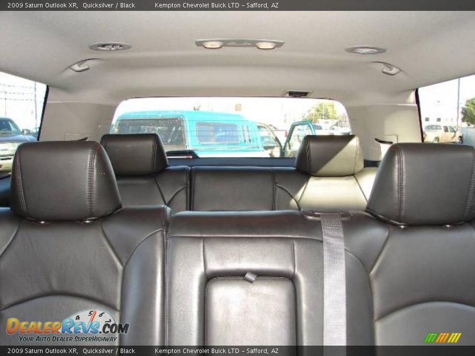 2009 Saturn Outlook XR Quicksilver / Black Photo #21
