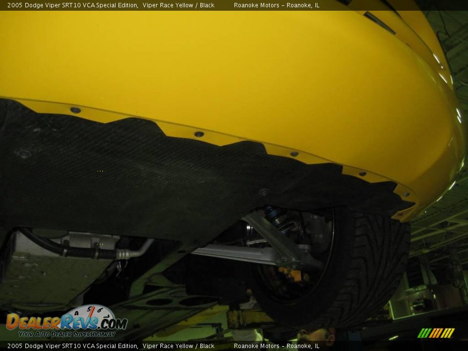 2005 Dodge Viper SRT10 VCA Special Edition Viper Race Yellow / Black Photo #20