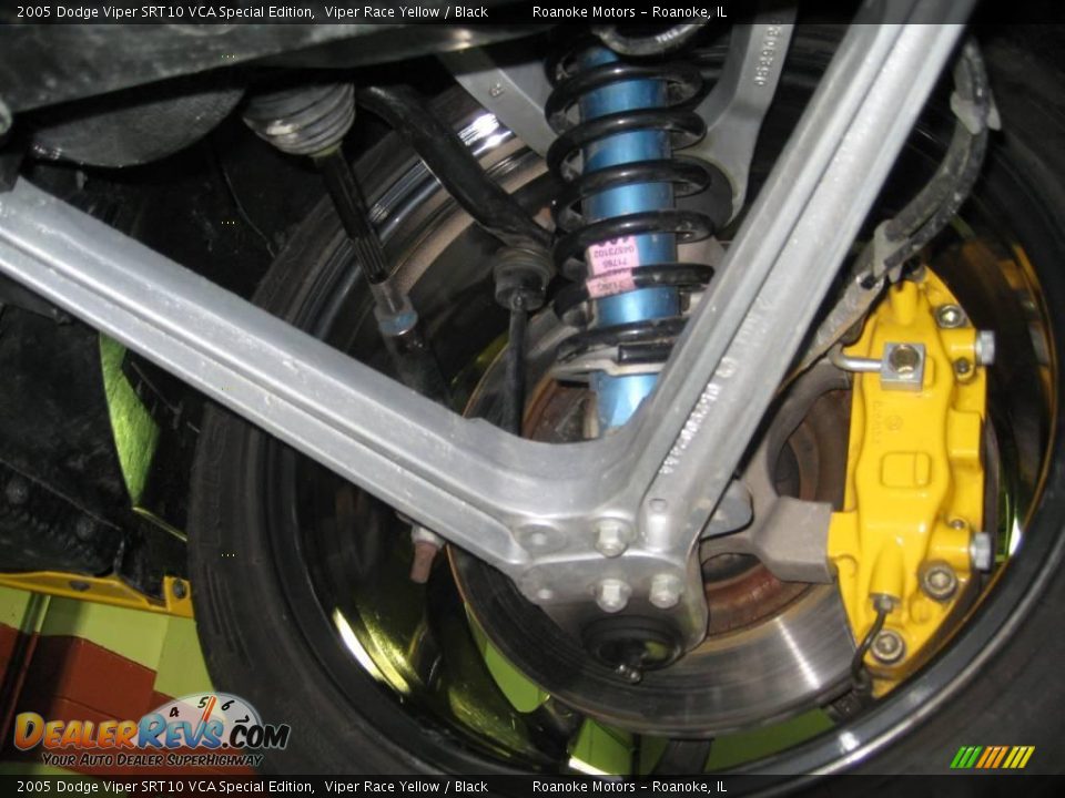2005 Dodge Viper SRT10 VCA Special Edition Viper Race Yellow / Black Photo #21