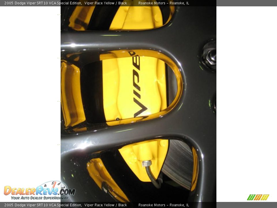 2005 Dodge Viper SRT10 VCA Special Edition Viper Race Yellow / Black Photo #23