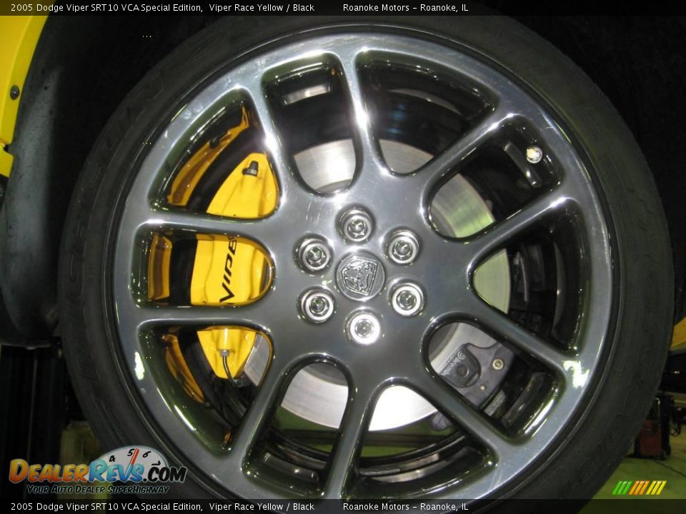 2005 Dodge Viper SRT10 VCA Special Edition Viper Race Yellow / Black Photo #28