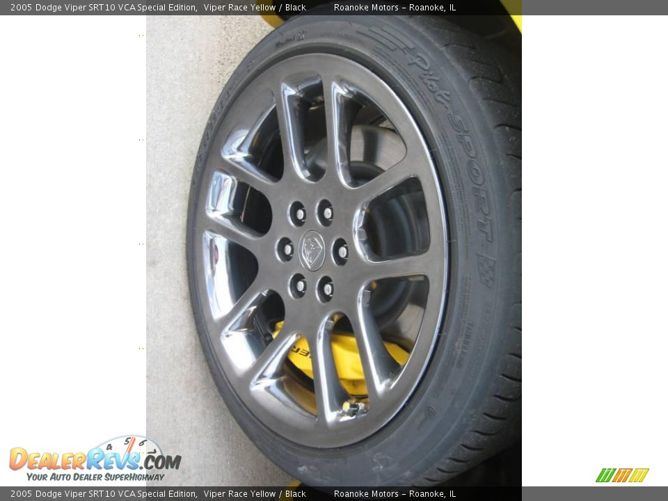 2005 Dodge Viper SRT10 VCA Special Edition Viper Race Yellow / Black Photo #29