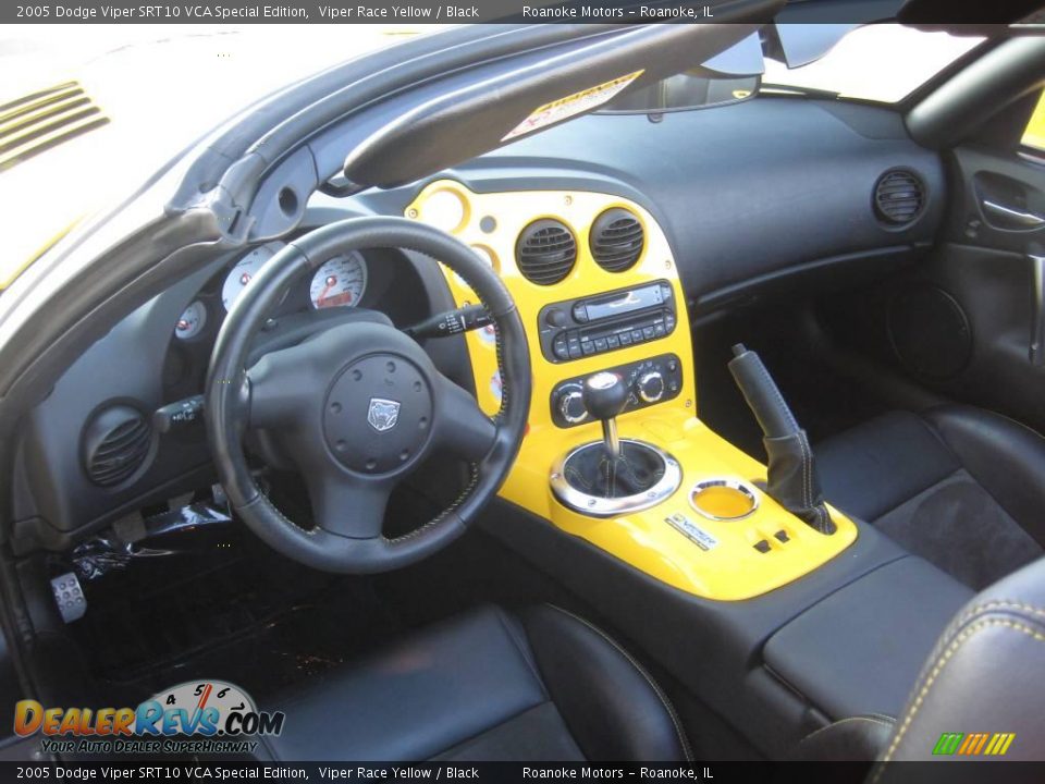 2005 Dodge Viper SRT10 VCA Special Edition Viper Race Yellow / Black Photo #30