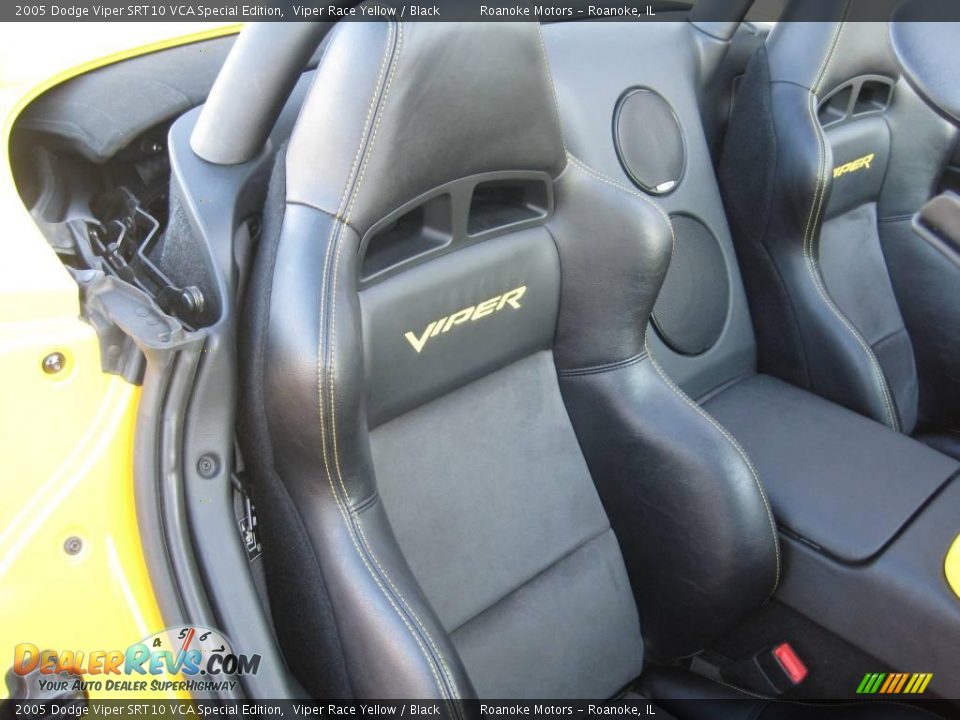 2005 Dodge Viper SRT10 VCA Special Edition Viper Race Yellow / Black Photo #31