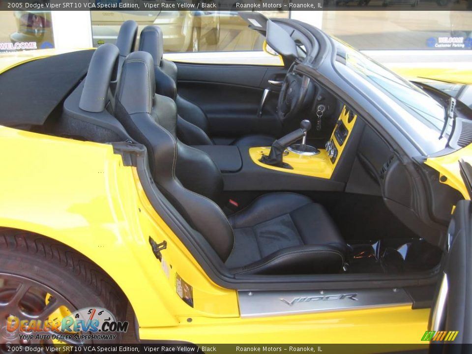 2005 Dodge Viper SRT10 VCA Special Edition Viper Race Yellow / Black Photo #32