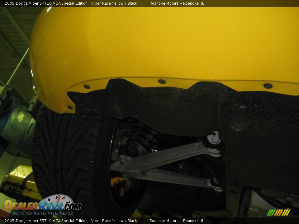 2005 Dodge Viper SRT10 VCA Special Edition Viper Race Yellow / Black Photo #33