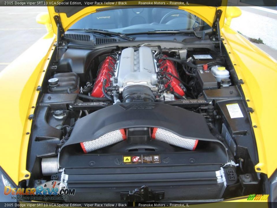 2005 Dodge Viper SRT10 VCA Special Edition Viper Race Yellow / Black Photo #35