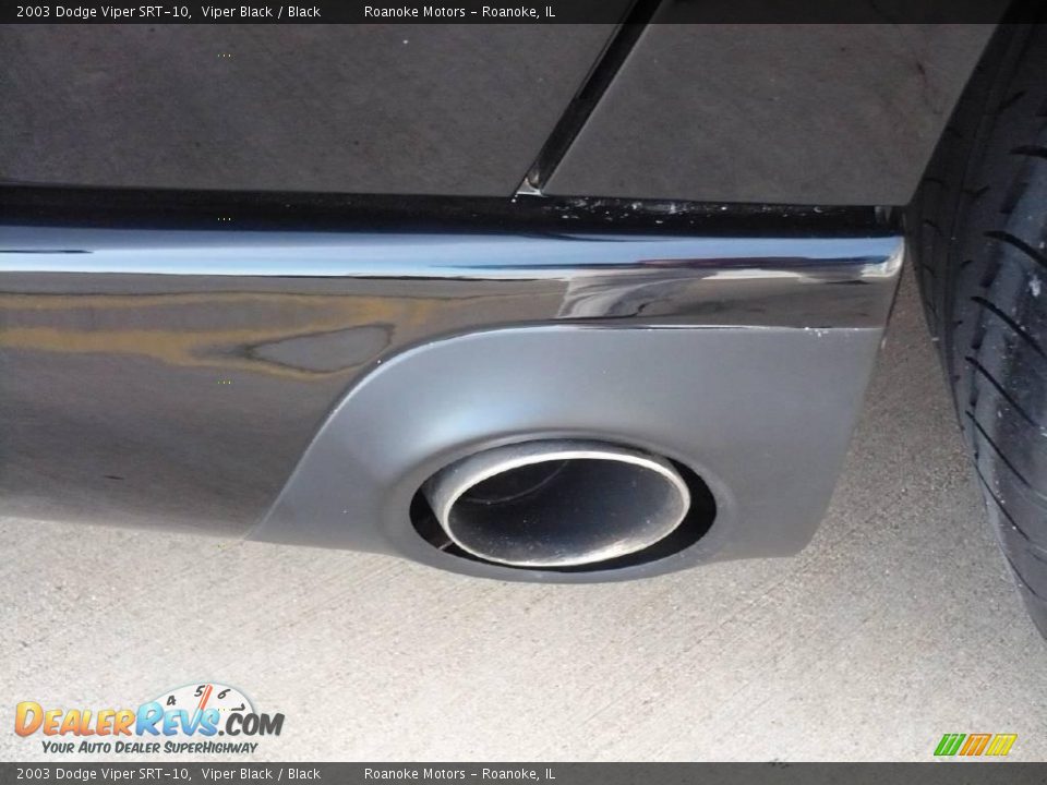 2003 Dodge Viper SRT-10 Viper Black / Black Photo #7