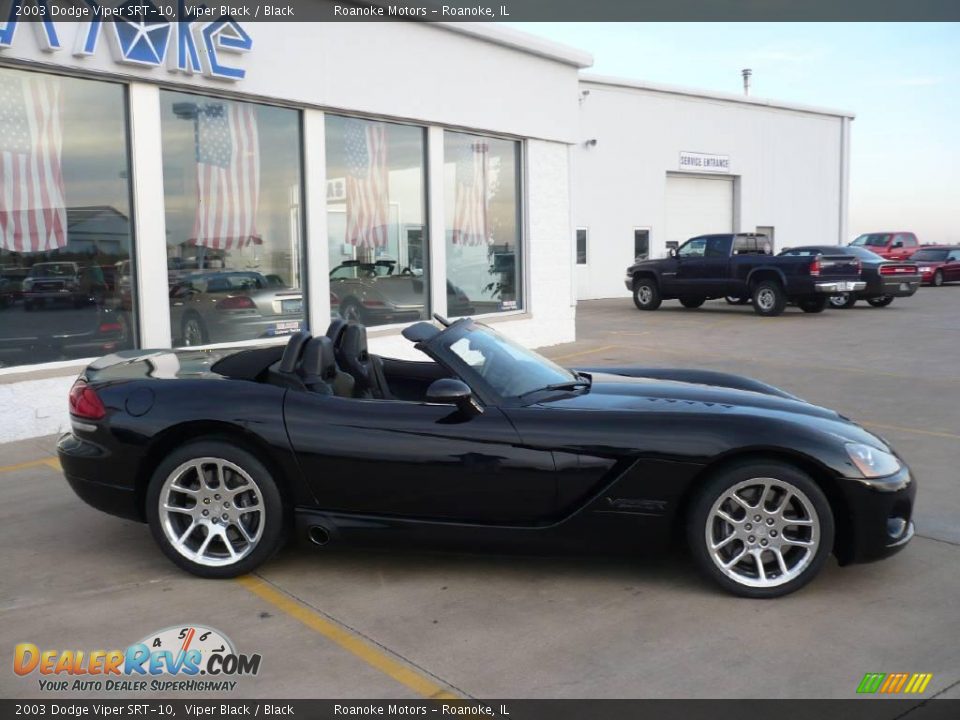 2003 Dodge Viper SRT-10 Viper Black / Black Photo #31