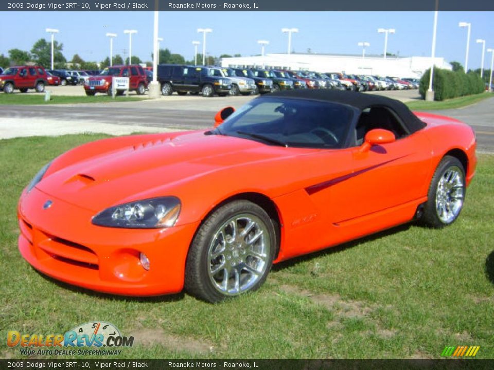 2003 Dodge Viper SRT-10 Viper Red / Black Photo #1