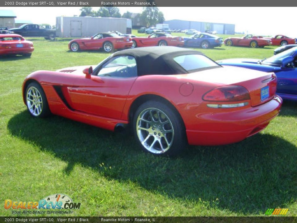 2003 Dodge Viper SRT-10 Viper Red / Black Photo #2