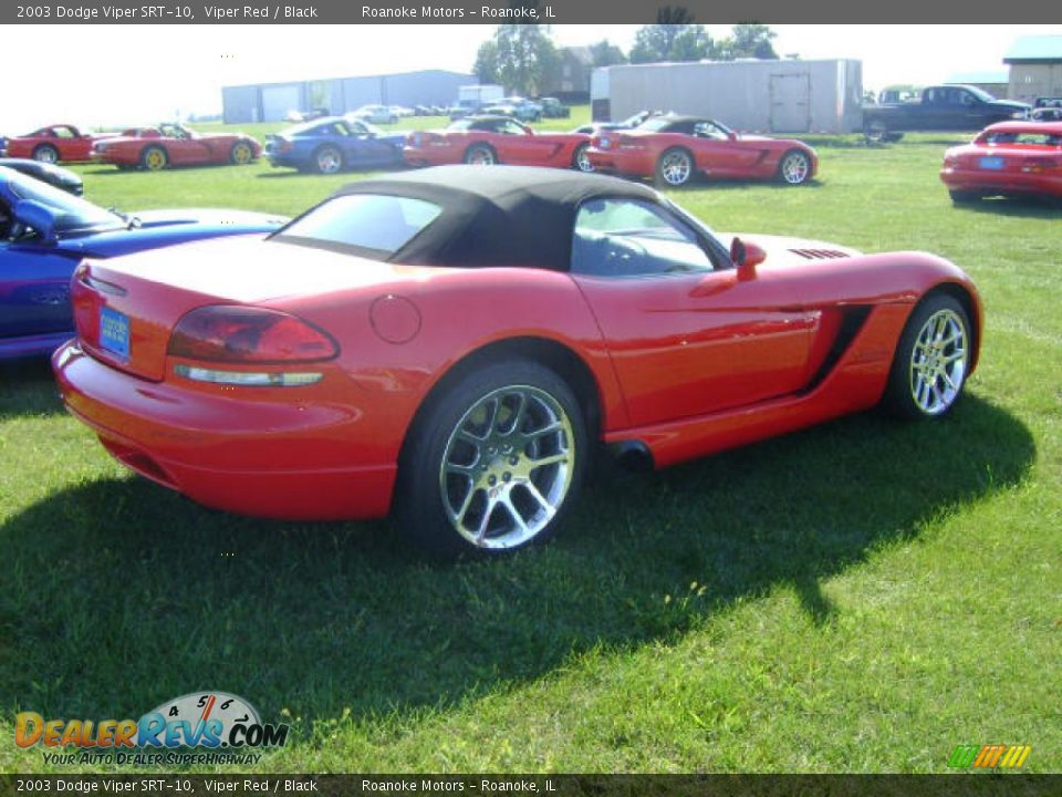 2003 Dodge Viper SRT-10 Viper Red / Black Photo #7