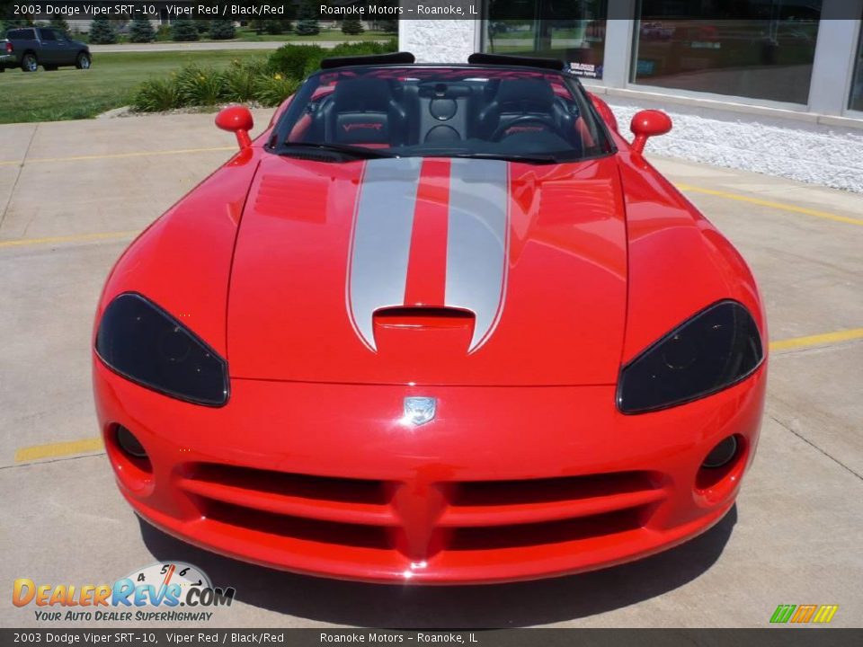 2003 Dodge Viper SRT-10 Viper Red / Black/Red Photo #2