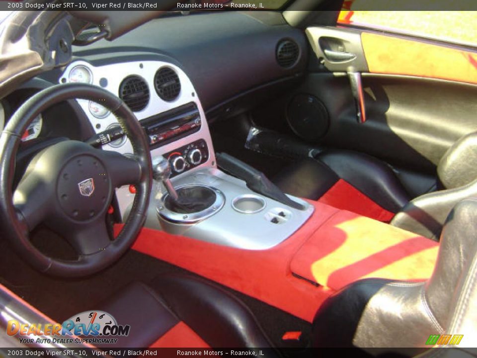 2003 Dodge Viper SRT-10 Viper Red / Black/Red Photo #5