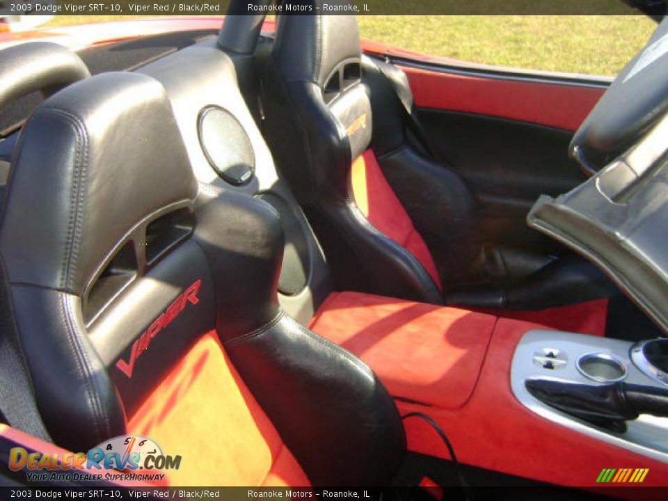2003 Dodge Viper SRT-10 Viper Red / Black/Red Photo #9