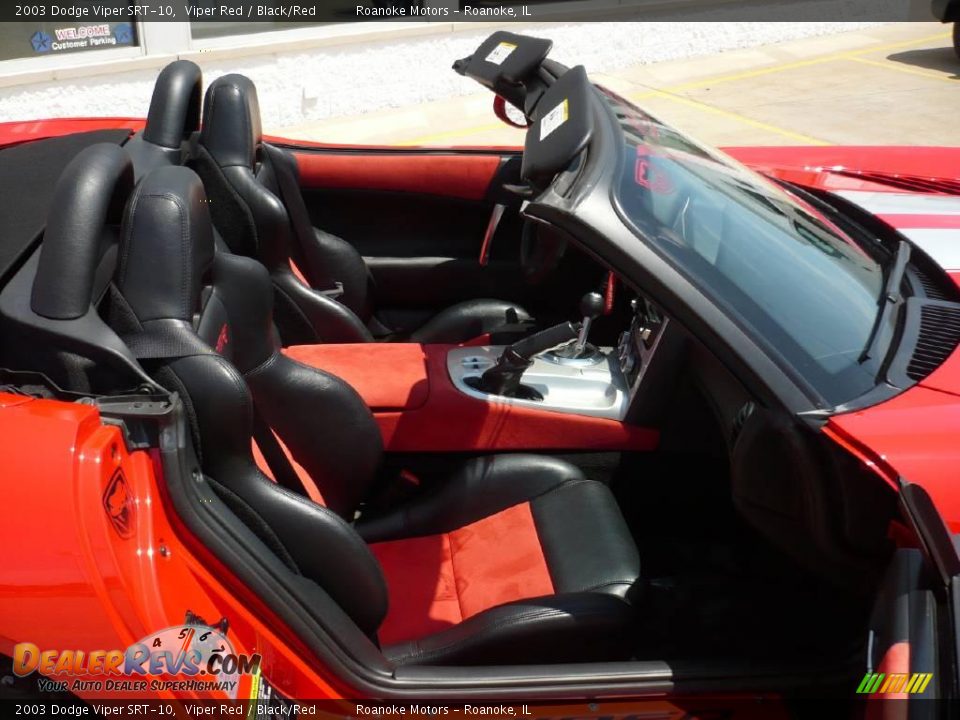 2003 Dodge Viper SRT-10 Viper Red / Black/Red Photo #20