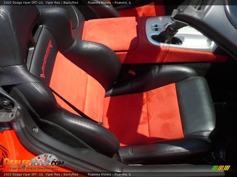 2003 Dodge Viper SRT-10 Viper Red / Black/Red Photo #28