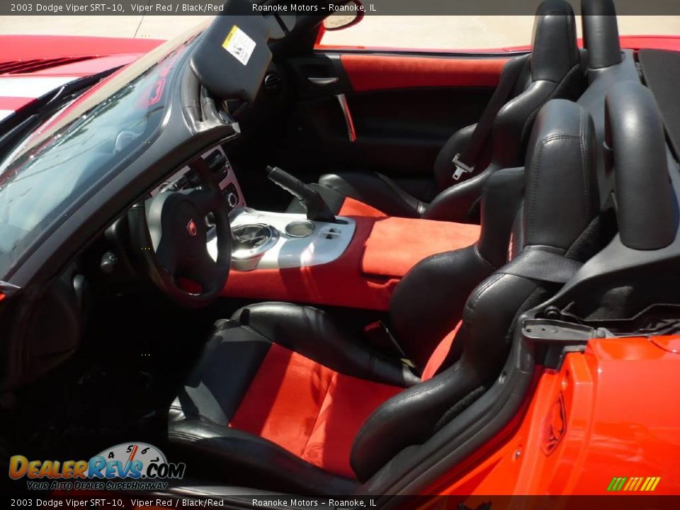 2003 Dodge Viper SRT-10 Viper Red / Black/Red Photo #29